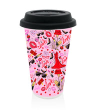 Carica l'immagine nel visualizzatore di Gallery, Tazza da viaggio d'amore