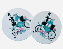 Carica l'immagine nel visualizzatore di Gallery, Sottobicchiere rotondo in ceramica alla moda -Tiffany-