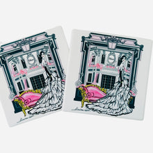 Cargar imagen en el visor de la galería, Posavasos cuadrado de cerámica de moda -Madam D-