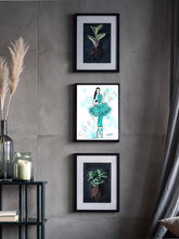 Load image into Gallery viewer, Fashion illustration fashion portraits fashion art fashion prints fashion digital fashion prints art home decor wall decor framed prints