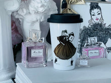 Load image into Gallery viewer, CERAMIC TRAVEL MUG with silicon lid ,personalized mug mug eco-friendly microwaves dishwasher free,travel mug,travel mug gift fashion mug