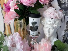 Load image into Gallery viewer, CERAMIC TRAVEL MUG with silicon lid , personalized mug mug eco-friendly microwaves dishwasher free,travel mug,travel mug fashion mug