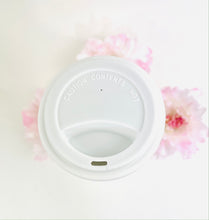 Load image into Gallery viewer, CERAMIC TRAVEL MUG with silicon lid, personalized mug,mug eco-friendly microwaves dishwasher free,travel mug,fashion mug,