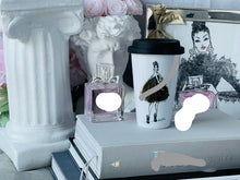 Load image into Gallery viewer, CERAMIC TRAVEL MUG with Silicon lid , personalized mug Mug eco-friendly microwaves dishwasher free,Fashion mug fashion mug