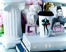 Load image into Gallery viewer, CERAMIC TRAVEL MUG with silicon lid , personalized mug mug eco-friendly microwaves dishwasher free,travel mug,travel mug fashion mug