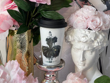 Load image into Gallery viewer, CERAMIC TRAVEL MUG with silicon lid , personalized mug mug eco-friendly microwaves dishwasher free,travel mug,travel mug fashion mug