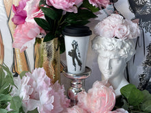 Load image into Gallery viewer, CERAMIC TRAVEL MUG with silicon lid , personalized mug eco-friendly microwaves dishwasher free,travel mug,travel mug fashion travel mug