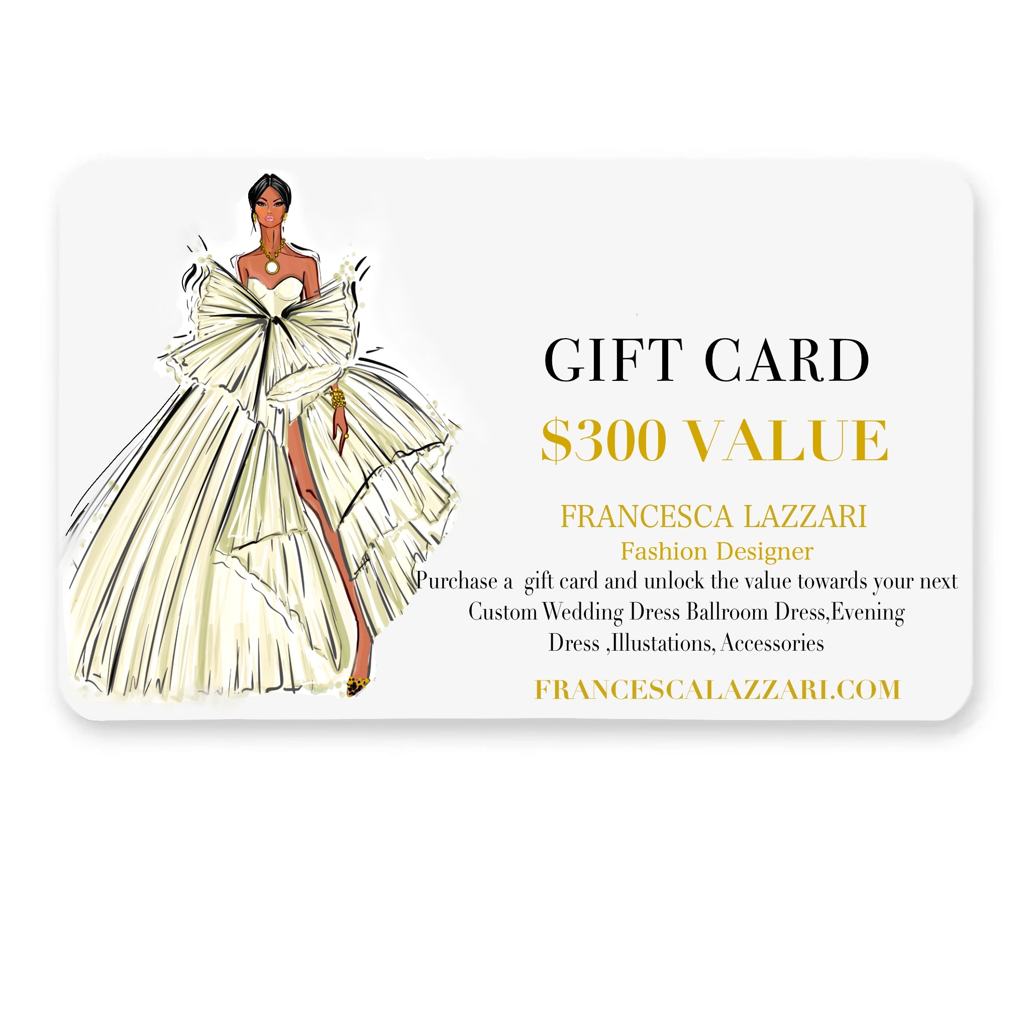 Gold Gift Card