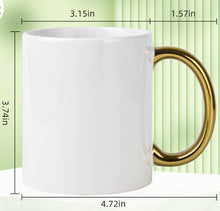 Cargar imagen en el visor de la galería, Taza Fashion Mango Dorado -Tiffany- 
